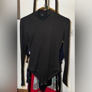 Black Long Sleeve bodysuit